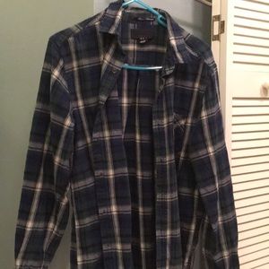 Blue Flannel Shirt